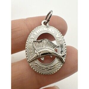 STERLING SILVER ST THOMAS VI TROPICAL FISH CHARM